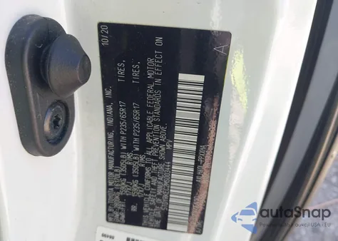 2021 Toyota Sienna Xle z USA, uszkodzony, nr VIN 5TDYRKEC2MS003444